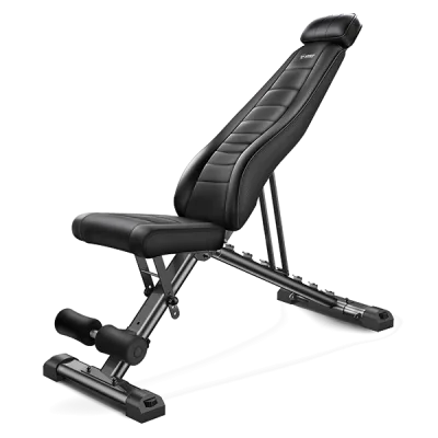 Скамья силовая, универсальная HYFIT, складная, черная D008