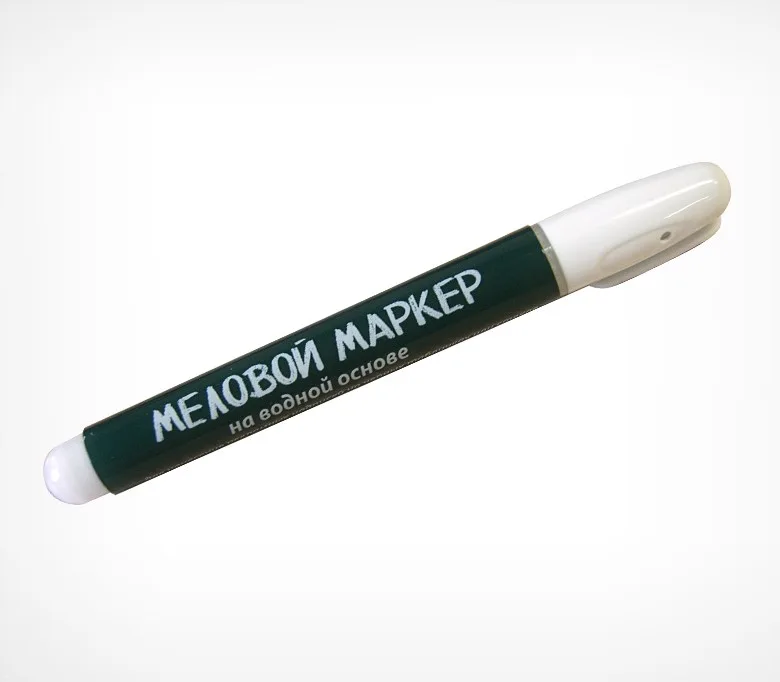 Меловой маркер POSMARKET на водной основе (белый)
