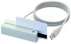 Ридер магнитных карт MSR 213 V-33  USB на 1,2,3  дорожки