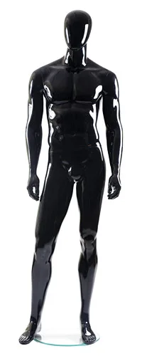 Манекен мужской Glance 08 (черный глянец)