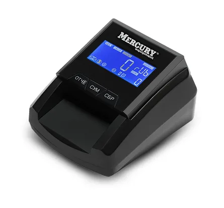 Детектор банкнот Mercury D-20А FLASH  PRO LCD без АКБ