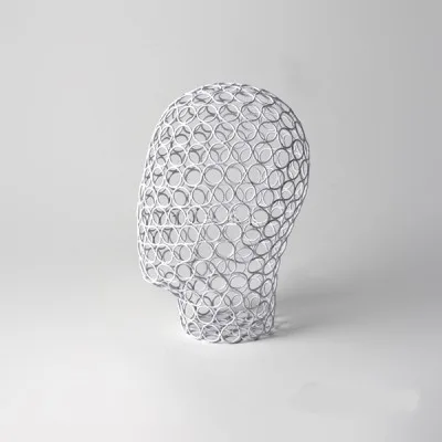Голова сетчатая N-1/B1 цвет белый