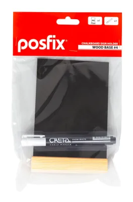 POSFIX. Тейбл-тент с маркерной доской WOOD BASE #4