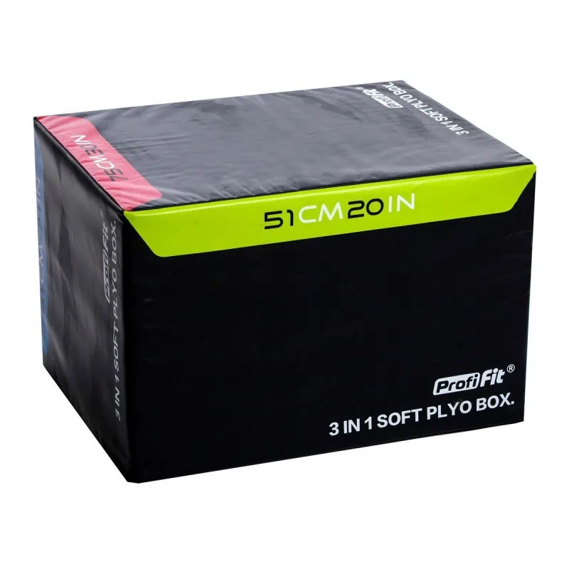 Универсальный SOFT PLYO BOX, PROFI-FIT, 3 в 1, 51-61-75см
