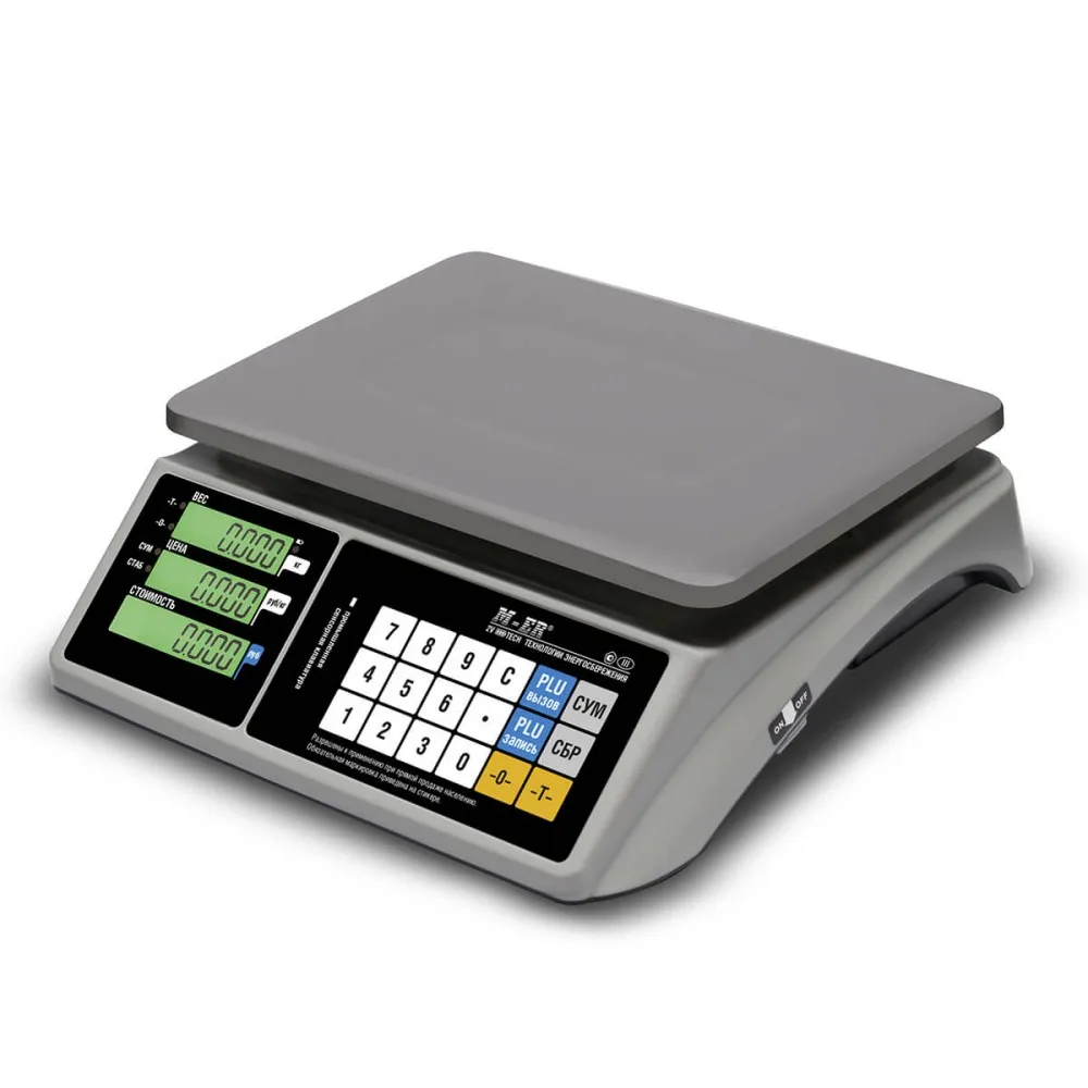 Весы М-ER 328AС-15.2 LСD RS232;USB(COM)