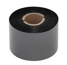 Термотрансферная лента 40*300 Black,Wax, OUT, 1