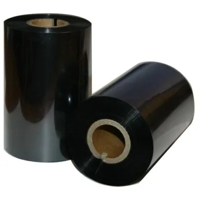 Термотрансферная лента 110*300,Black,Wax, OUT, 1
