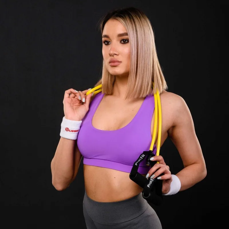 Эспандер трубчатый PROFI-FIT, желтый, сопротивление 3,5 кг