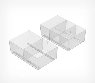 Накопитель с разделителями MIDIBOX прозрачный (850300)