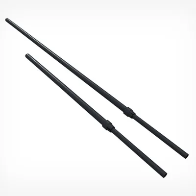 Трубка телескопическая из алюминия 350-550 черный (102899)