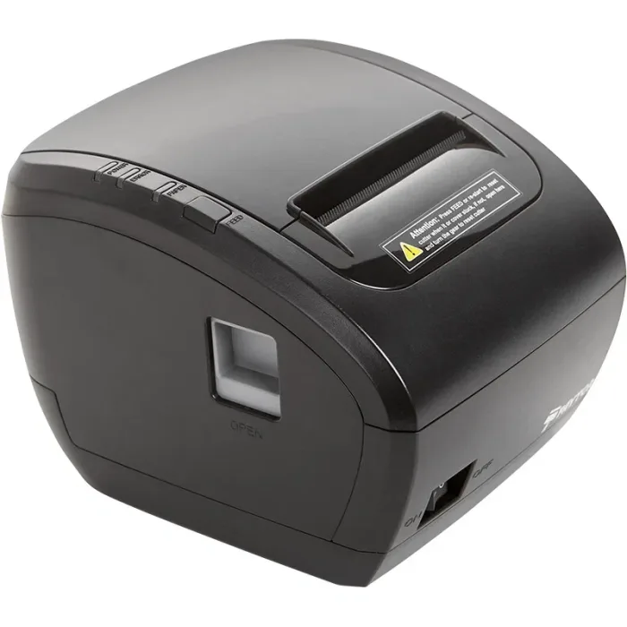 Чековый принтер TRP8005 (USB/RS-232/Ethernet.Черный) со звонком