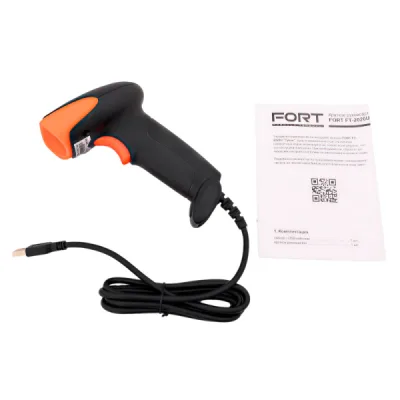 Сканер FORT FT-2020U USB черный