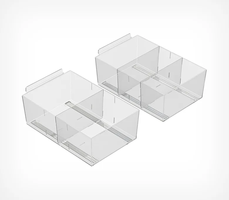 Короб с разделителями на экономпанель MIDIBOX-EP