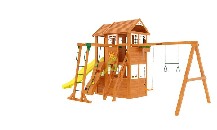Детская площадка IgraGrad Клубный домик 2 с рукоходом Luxe