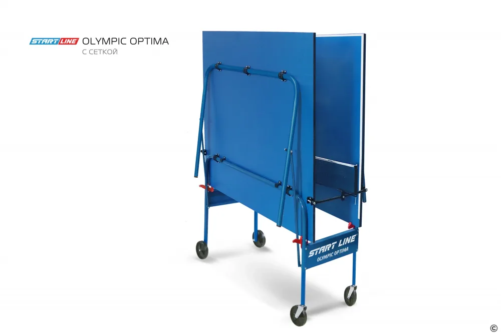 Теннисный стол START LINE OLYMPIC Optima с сеткой Blue