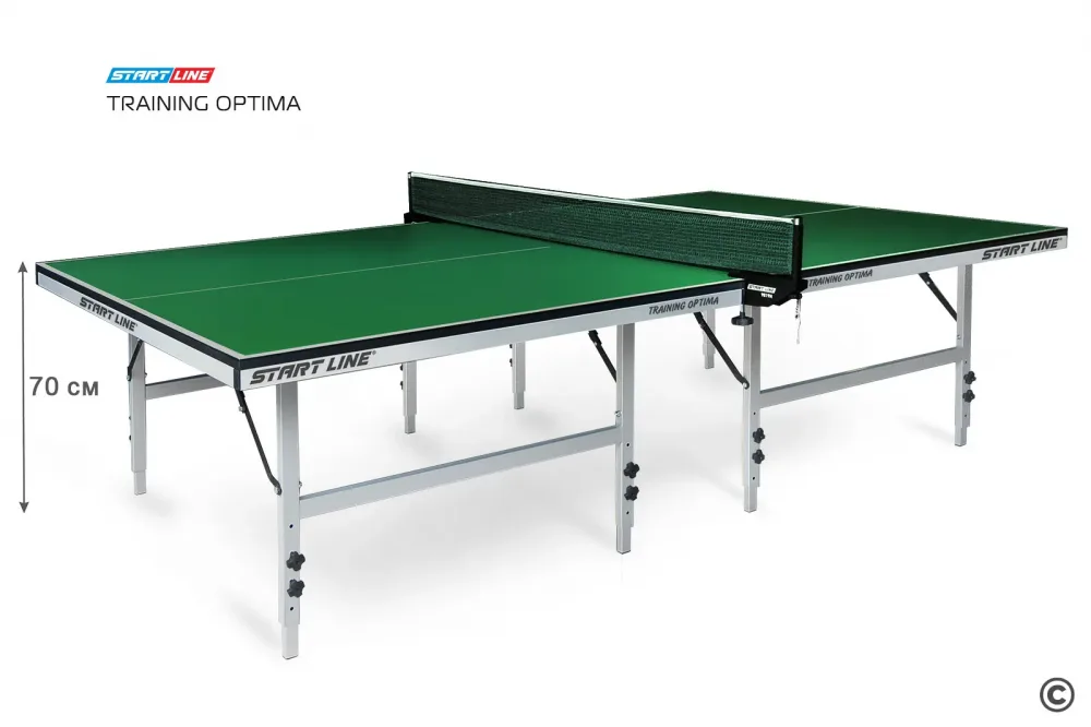 Теннисный стол START LINE TRAINING optima 22 мм, Green
