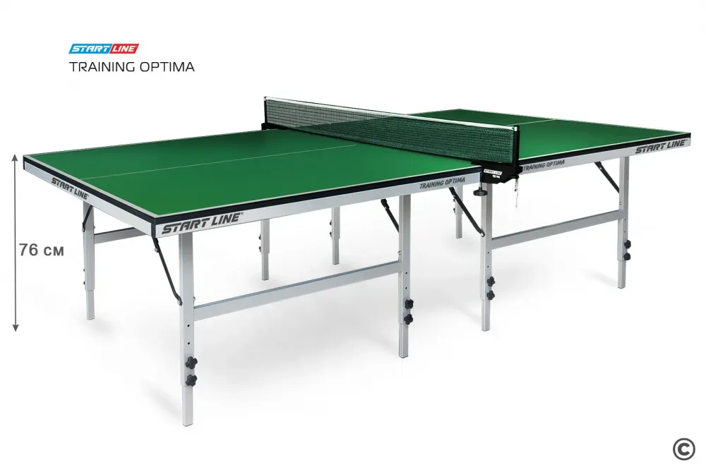 Теннисный стол START LINE TRAINING optima 22 мм, Green