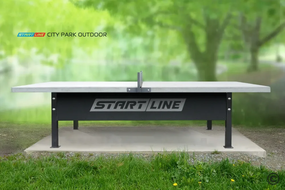 Теннисный стол START LINE City Park Outdoor 60 мм (бетон), с сеткой