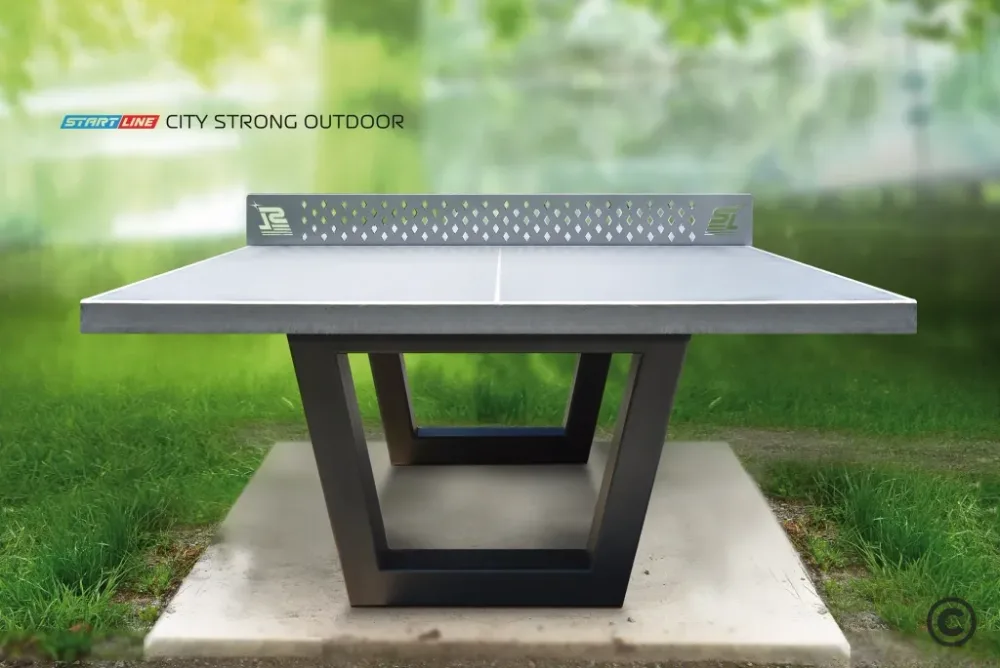 Теннисный стол START LINE City Strong Outdoor 60 мм (бетон), с сеткой