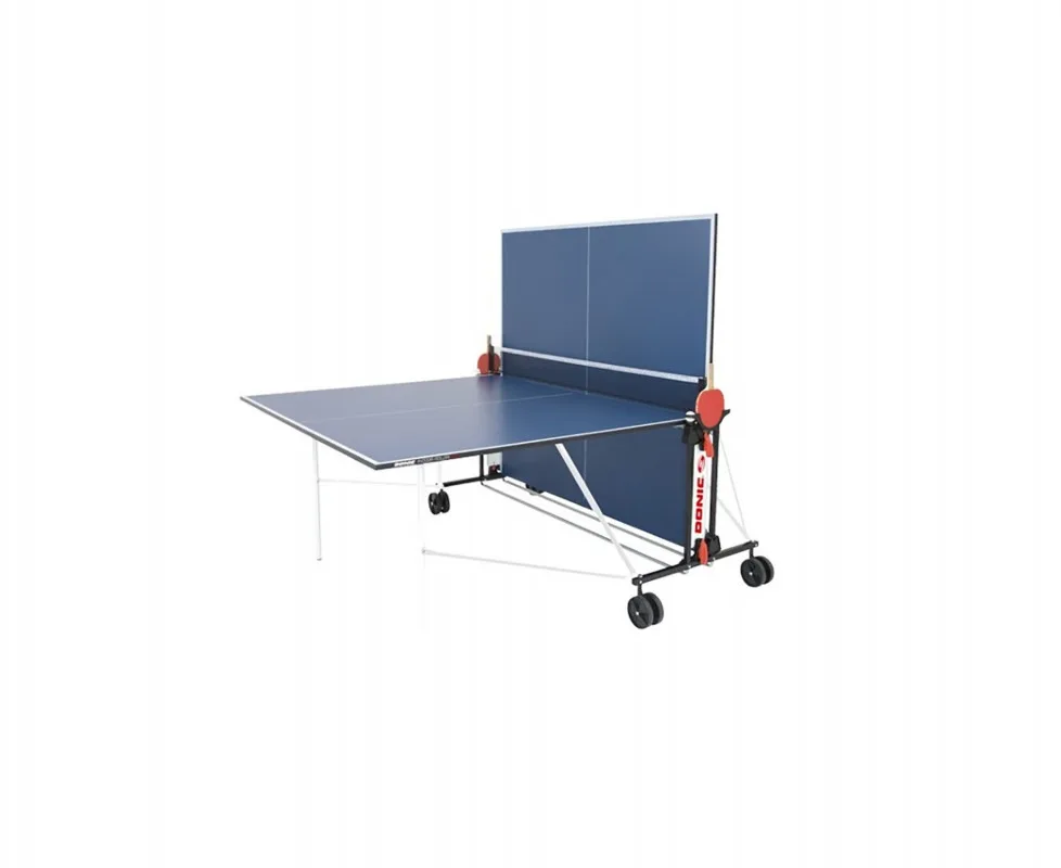 Теннисный стол DONIC OUTDOOR ROLLER FUN BLUE с сеткой 4мм