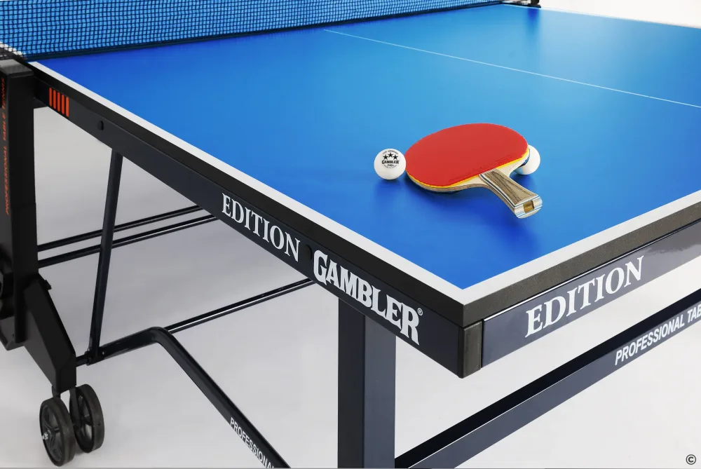 Стол теннисный GAMBLER Edition Indoor BLUE