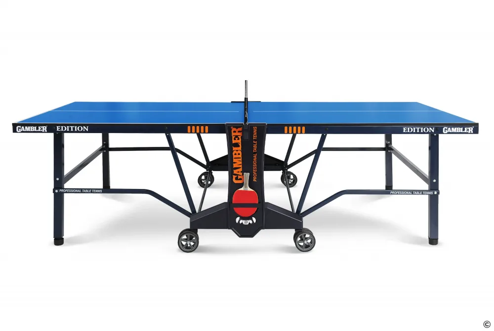 Стол теннисный GAMBLER Edition Indoor BLUE