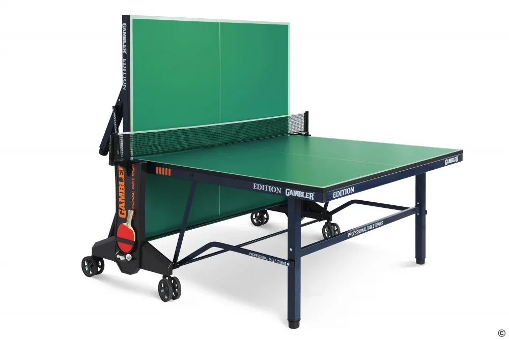 Стол теннисный GAMBLER Edition Indoor GREEN