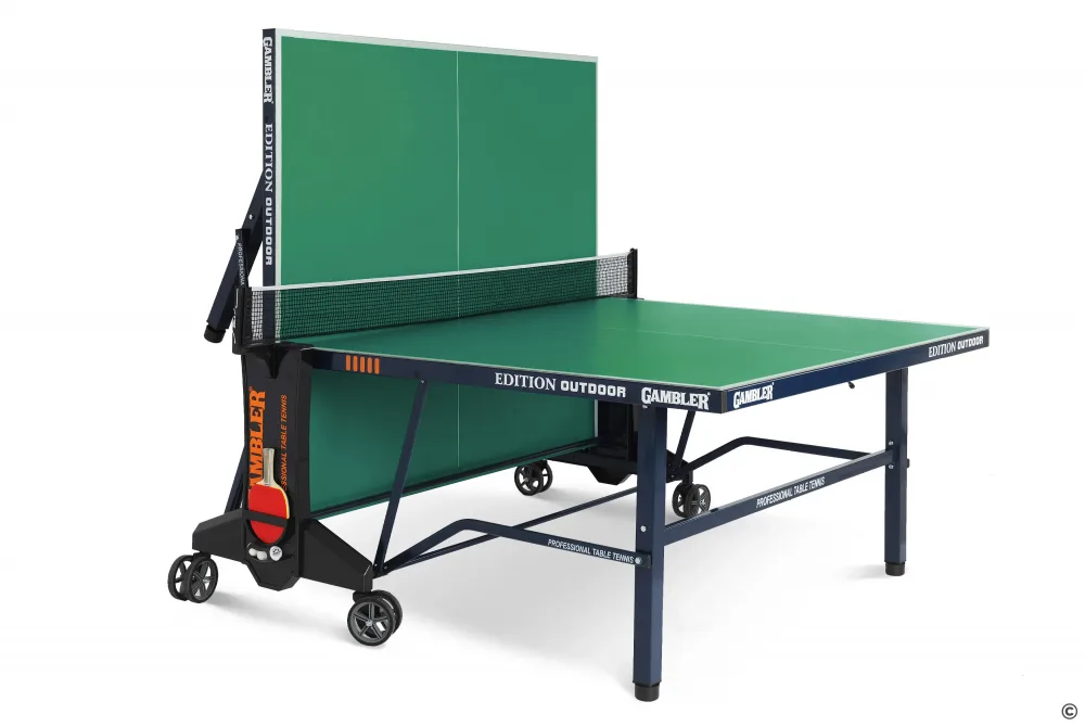 Стол теннисный GAMBLER Edition Outdoor GREEN