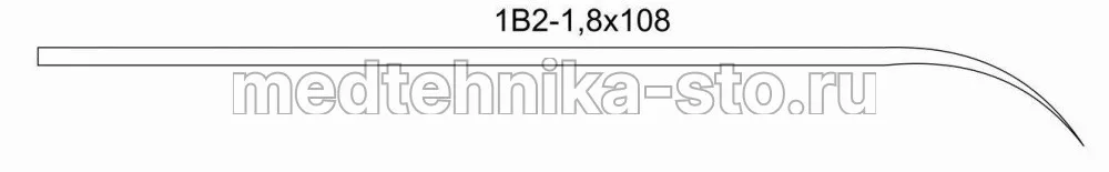 Игла анатомическая 1В2-1,8х108