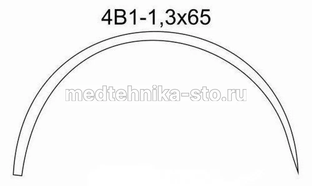 Игла хирургическая 4В1-1,3х65