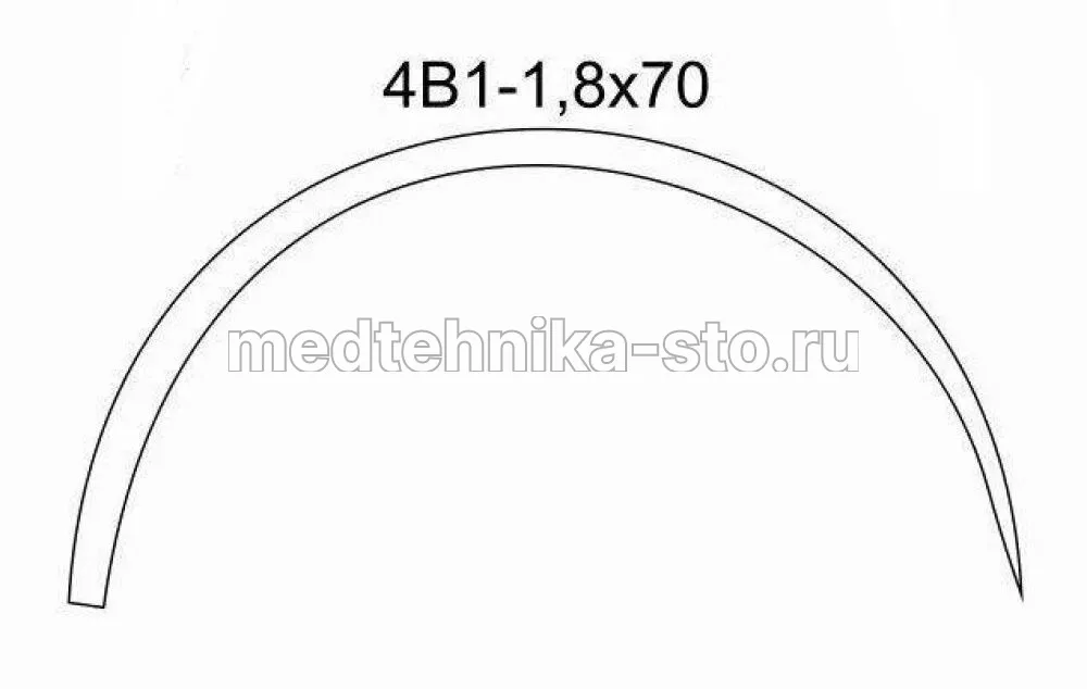 Игла хирургическая 4В1-1,8х70