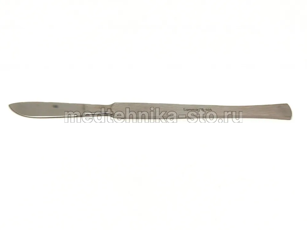 Скальпель брюшистый средний  П-16-505