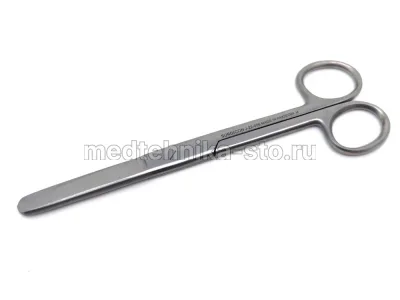 Ножницы тупоконечные прямые, 165 мм, Surgicon