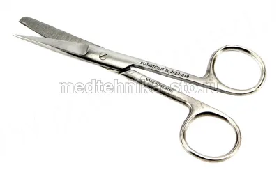 Ножницы с одним острым концом прямые детские, 125 мм, Surgicon