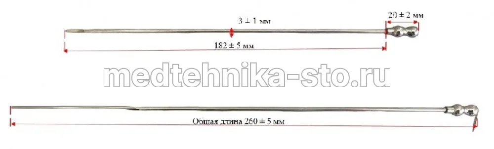 Игла для отсасывания плазмы А 26х2160 17