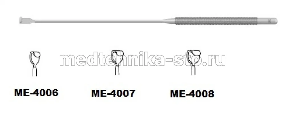 Крючок микрохирургический, р.ч. 4 мм