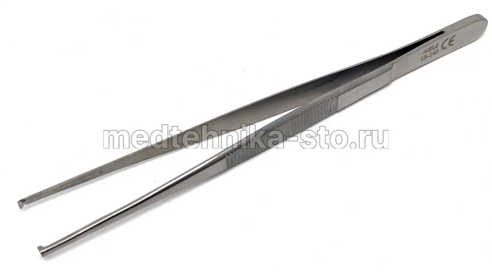 Пинцет хирургический 160х2,5 мм