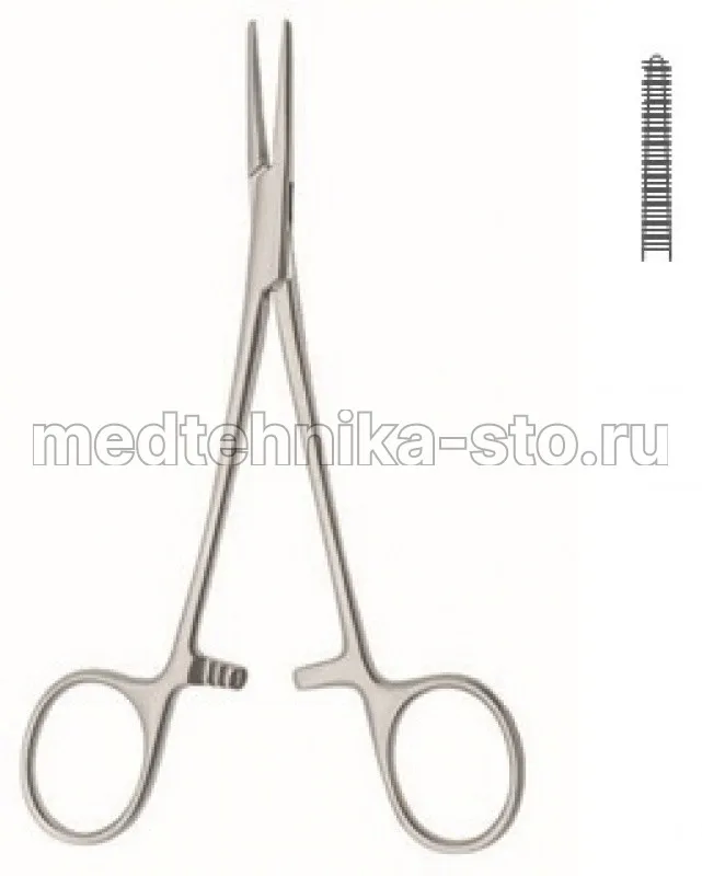 Зажим медицинский HALSTED-MOSQUITO прямой, 152 мм Россия