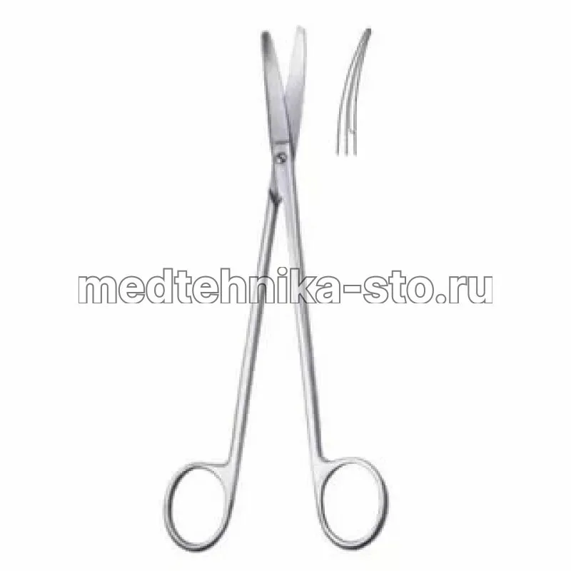 Ножницы для тонзиллэктомии, полированные