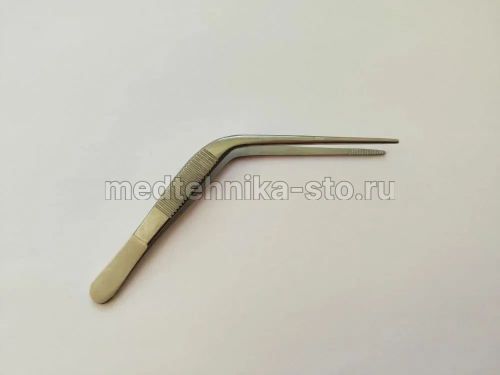 Пинцет ушной горизонтально-изогнутый анатомический, Sammar П-39-230