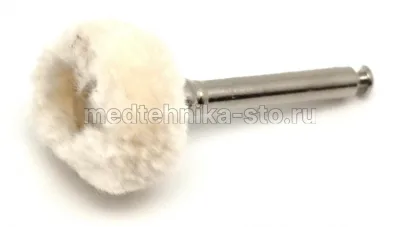 Щетка полировальная диск хлопок угловая