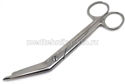 Ножницы для разрезания повязок с пуговкой г/из. 185 мм СССР