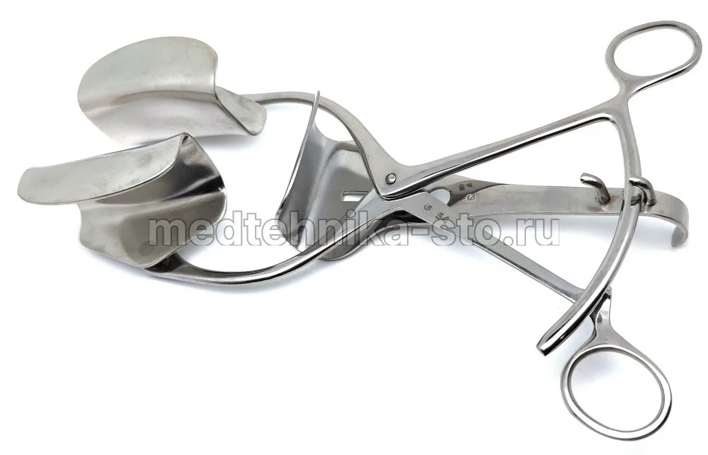 Ранорасширитель с кремальерой трехстворчатый СССР