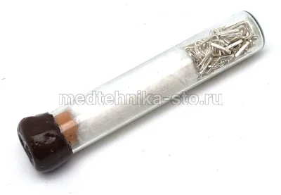 Клипсы несъемные, 4,5 мм, 100 шт