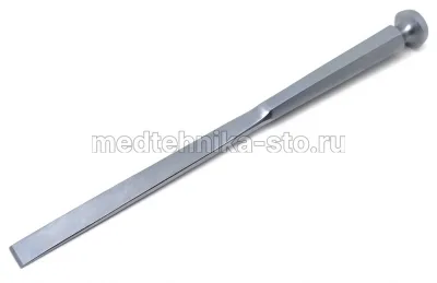 Долото с шестигранной ручкой плоское с 2-х сторонней заточкой, 10 мм СССР