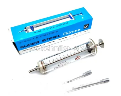Шприц инъекционный стеклянный 10 см3 Hirana