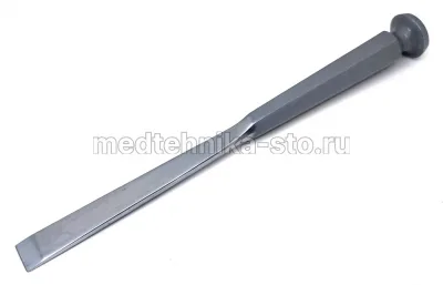 Долото с шестигранной ручкой плоское с 2-х сторонней заточкой, 15 мм СССР