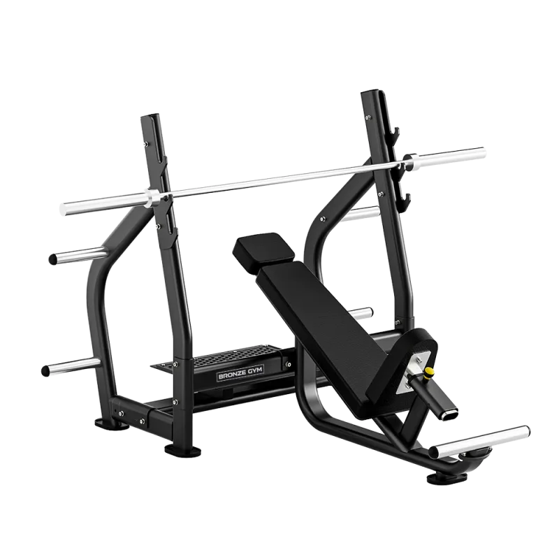 Скамья олимпийская для жима наклонная BRONZE GYM RAVE RE56