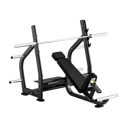 Скамья олимпийская для жима наклонная BRONZE GYM RAVE RE56