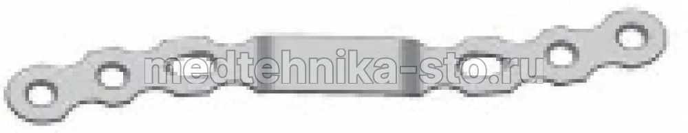 Пластина S-образная для фиксации переломов средней трети ключицы
